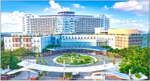 A picture containing building, resort, outdoor, city Description automatically generated