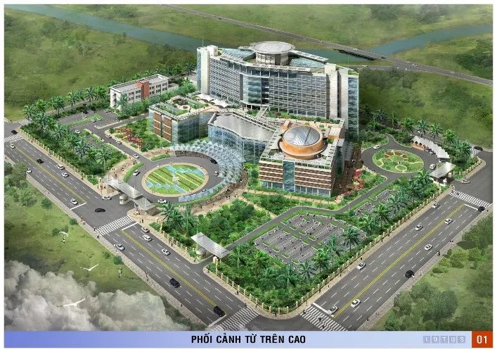 D:\HOA BINH CORP\BENH VIEN DKTT AN GIANG\0. BAO CAO 10.09\2. Phoi canh TKCT\01_bird eye's view(A3).jpg