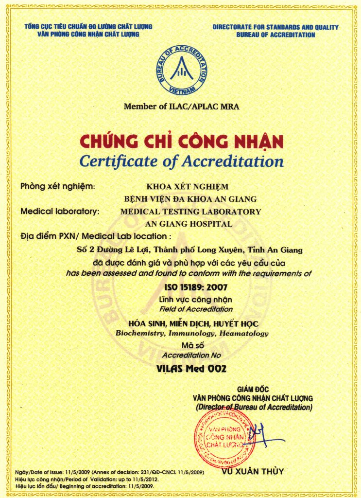 Bệnh Viện Đa Khoa An Giang