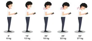 A cartoon of a person holding a phone Description automatically generated