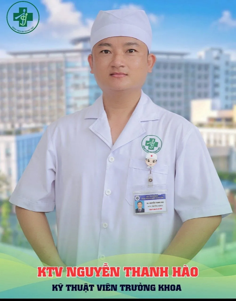 A person in a white coat Description automatically generated