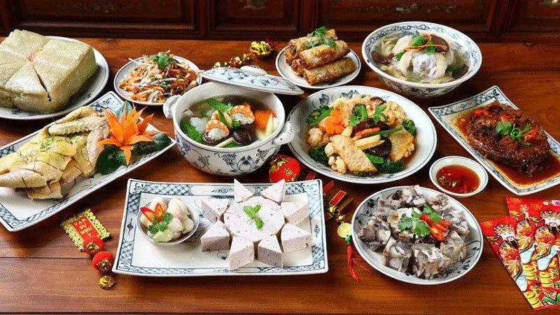 kết hợp các món ăn một các hợp lý với lượng vừa đủ, hạn chế các món ăn trùng lặp